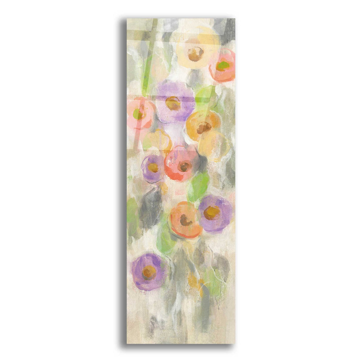 Epic Art 'Dreamy Flowers I' by Silvia Vassileva, Acrylic Glass Wall Art