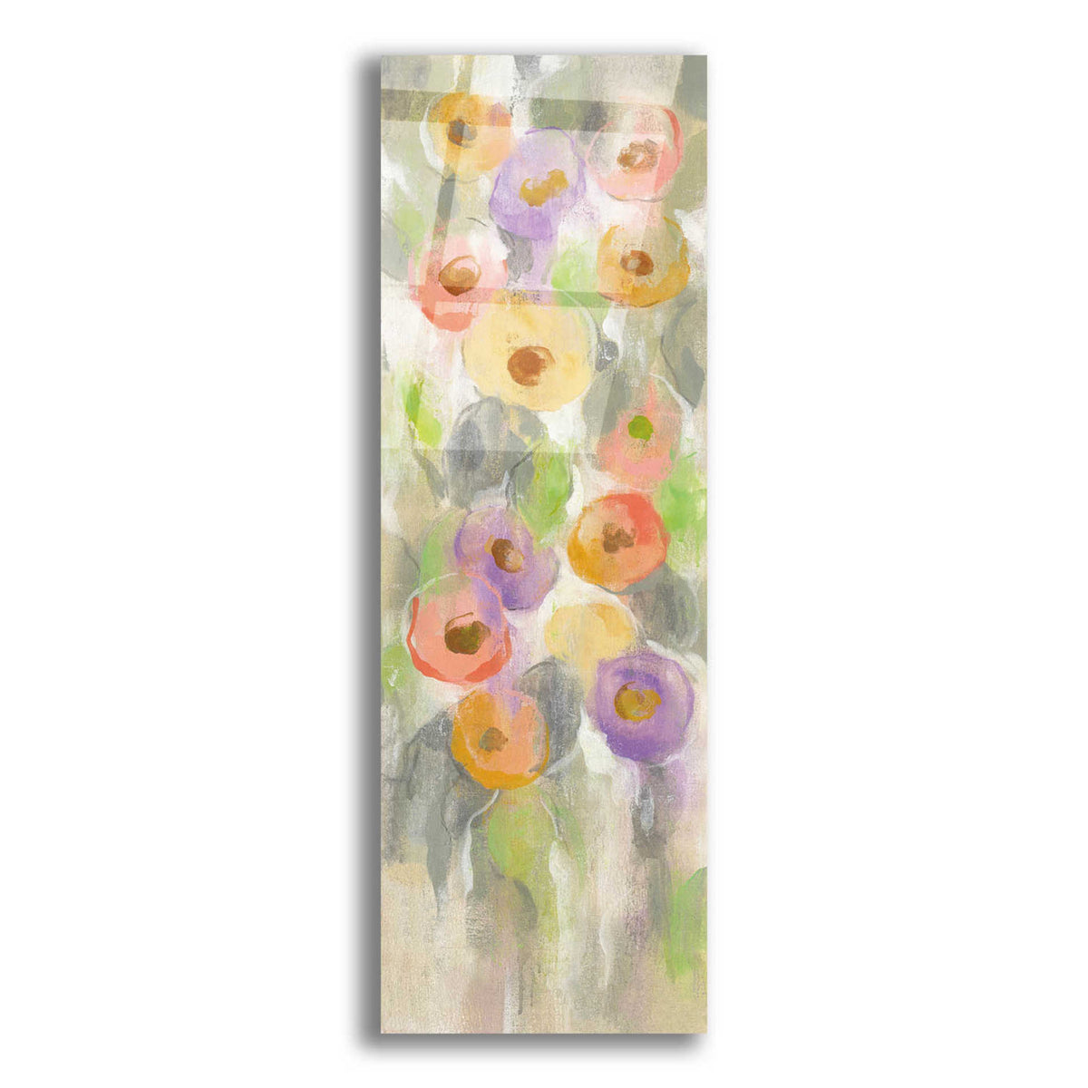 Epic Art 'Dreamy Flowers II' by Silvia Vassileva, Acrylic Glass Wall Art