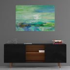 Epic Art 'Emerald Bay' by Silvia Vassileva, Acrylic Glass Wall Art,36x24