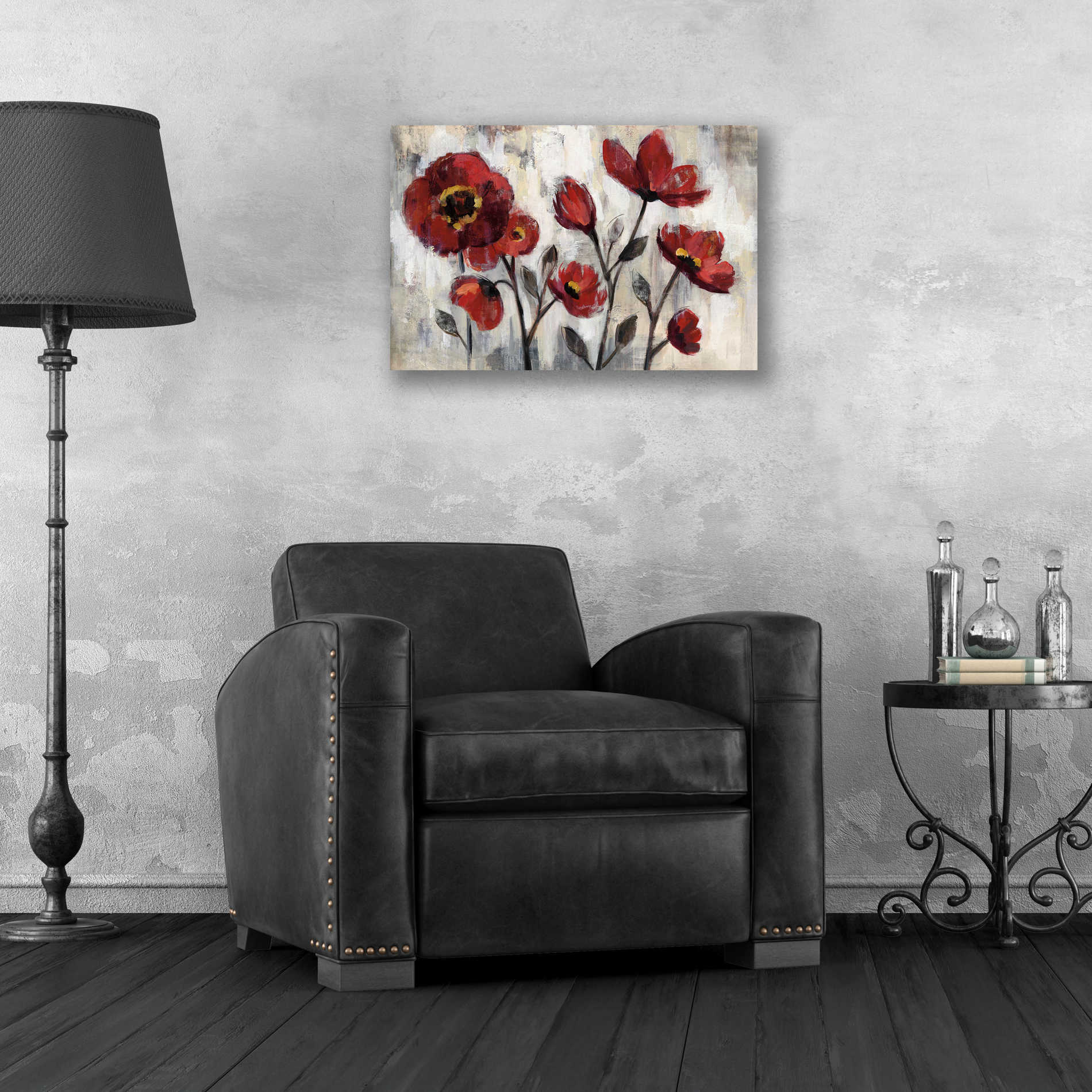 Epic Art 'Floral Simplicity' by Silvia Vassileva, Acrylic Glass Wall Art,24x16