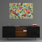 Epic Art 'Fairy Tale Flowers V' by Silvia Vassileva, Acrylic Glass Wall Art,36x24