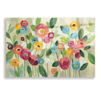 Epic Art 'Fairy Tale Flowers V' by Silvia Vassileva, Acrylic Glass Wall Art
