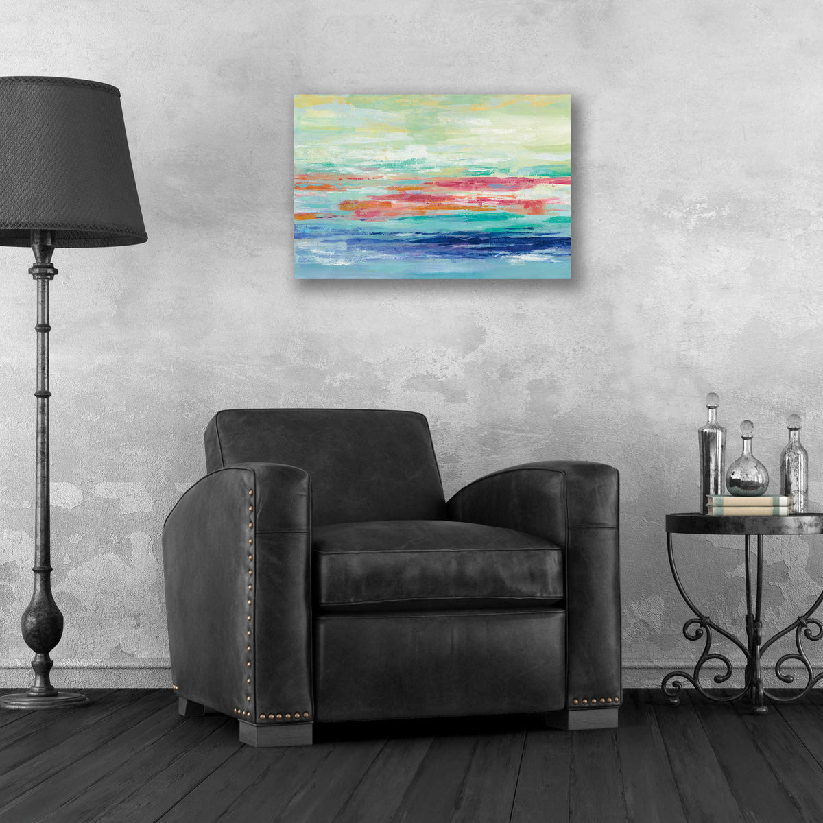 Epic Art 'California Surf' by Silvia Vassileva, Acrylic Glass Wall Art,24x16