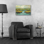 Epic Art 'Spring Landscape' by Silvia Vassileva, Acrylic Glass Wall Art,24x16