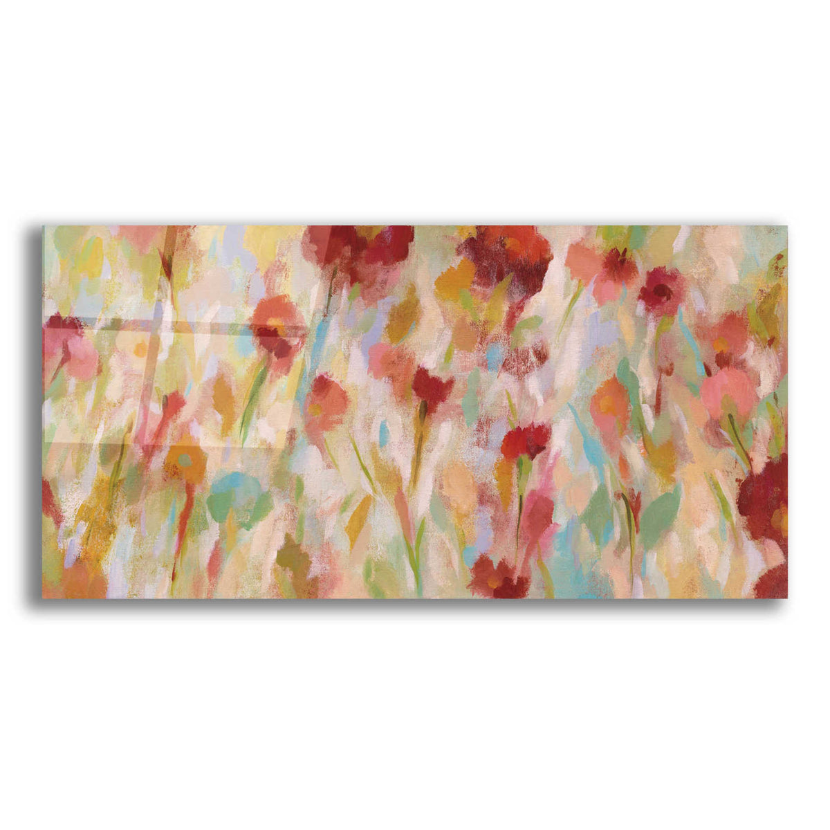Epic Art 'Breezy Floral I' by Silvia Vassileva, Acrylic Glass Wall Art