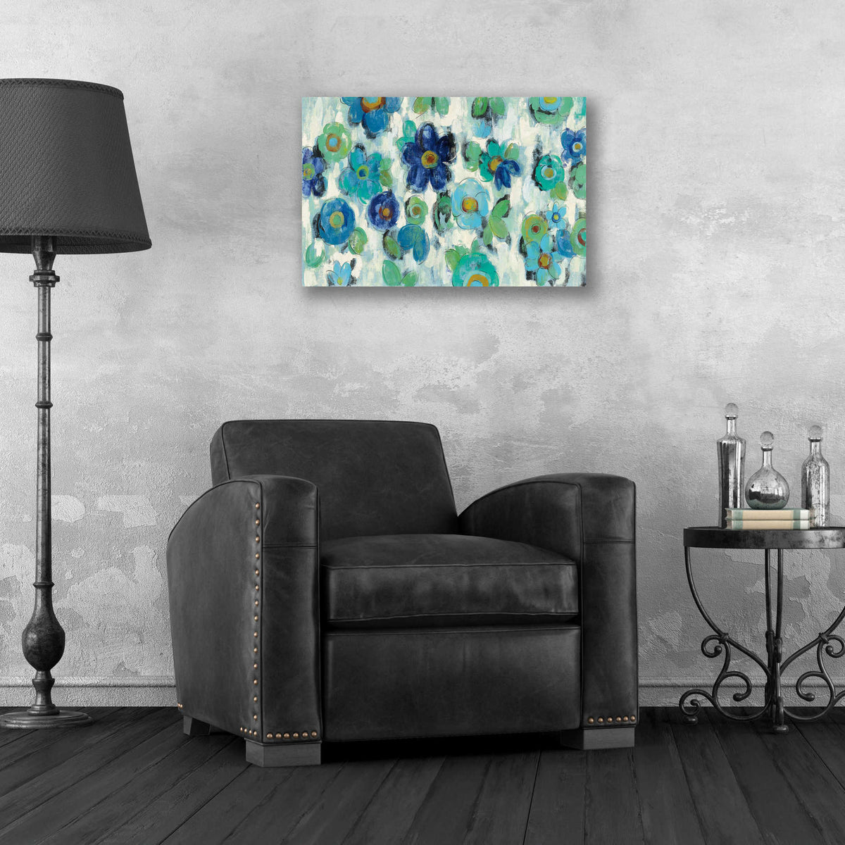 Epic Art 'Blue Eyes I' by Silvia Vassileva, Acrylic Glass Wall Art,24x16