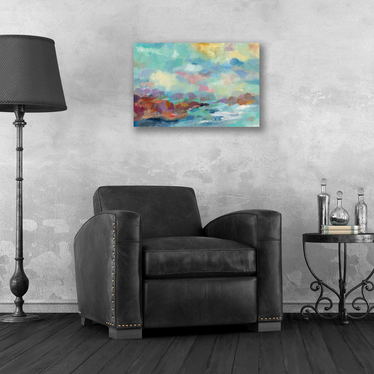 Epic Art 'Archipelago' by Silvia Vassileva, Acrylic Glass Wall Art,24x16