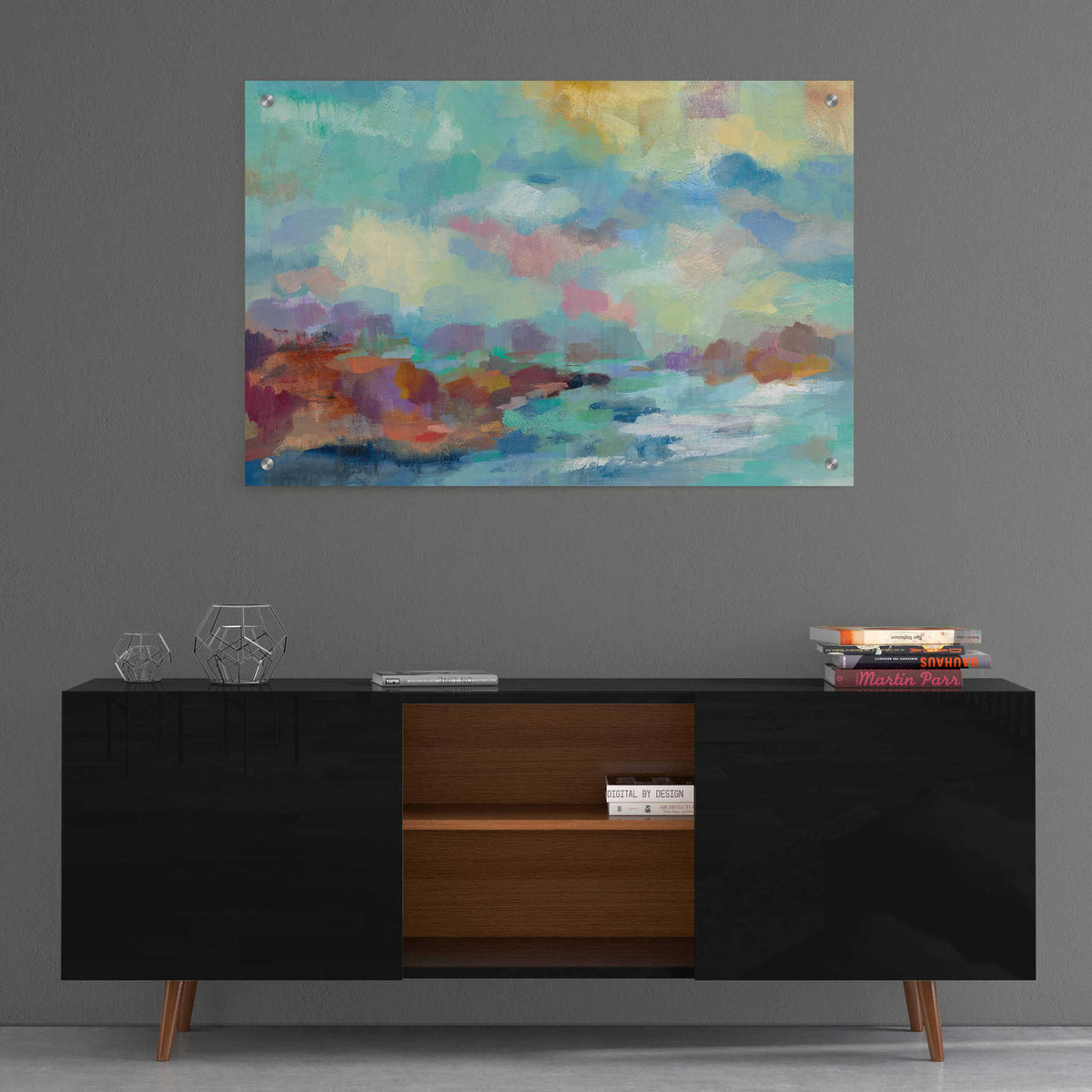 Epic Art 'Archipelago' by Silvia Vassileva, Acrylic Glass Wall Art,36x24