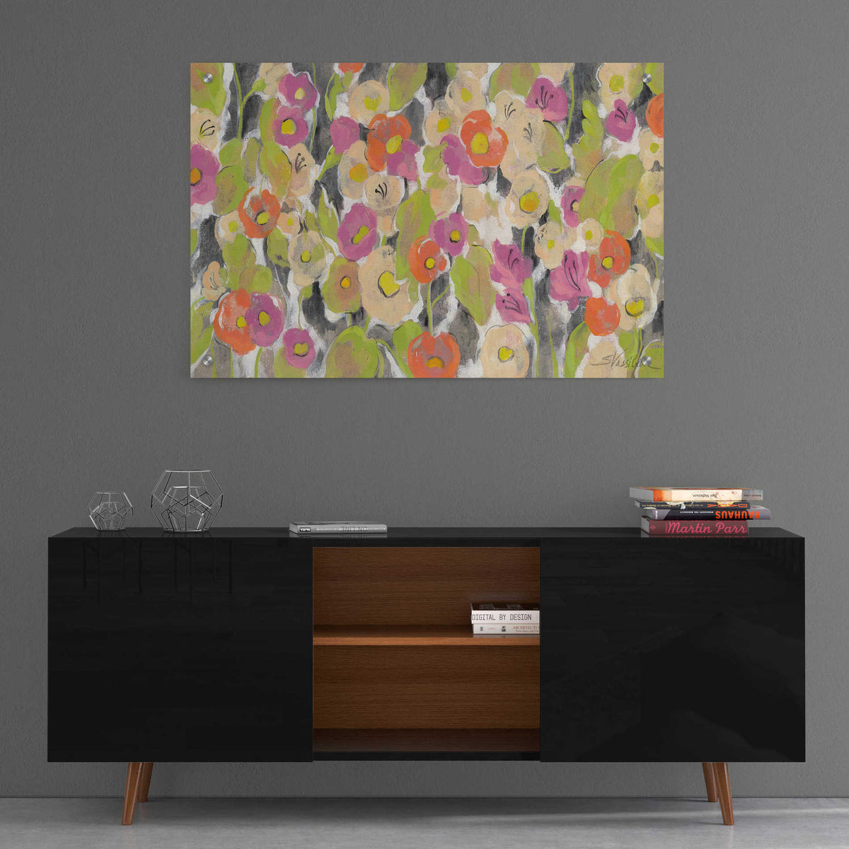 Epic Art 'Velvety Florals' by Silvia Vassileva, Acrylic Glass Wall Art,36x24