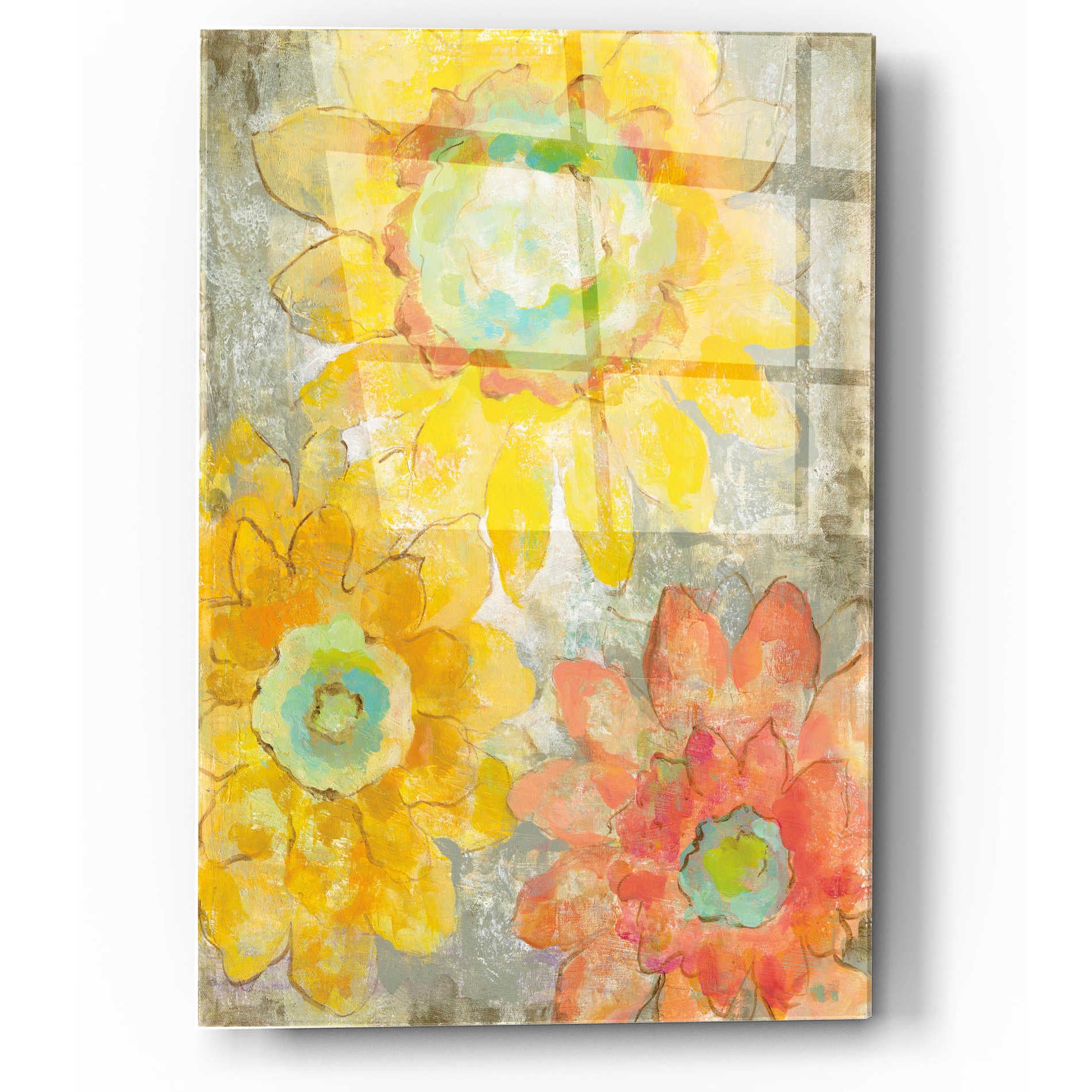 Epic Art 'Venezia Fiori I' by Silvia Vassileva, Acrylic Glass Wall Art,12x16