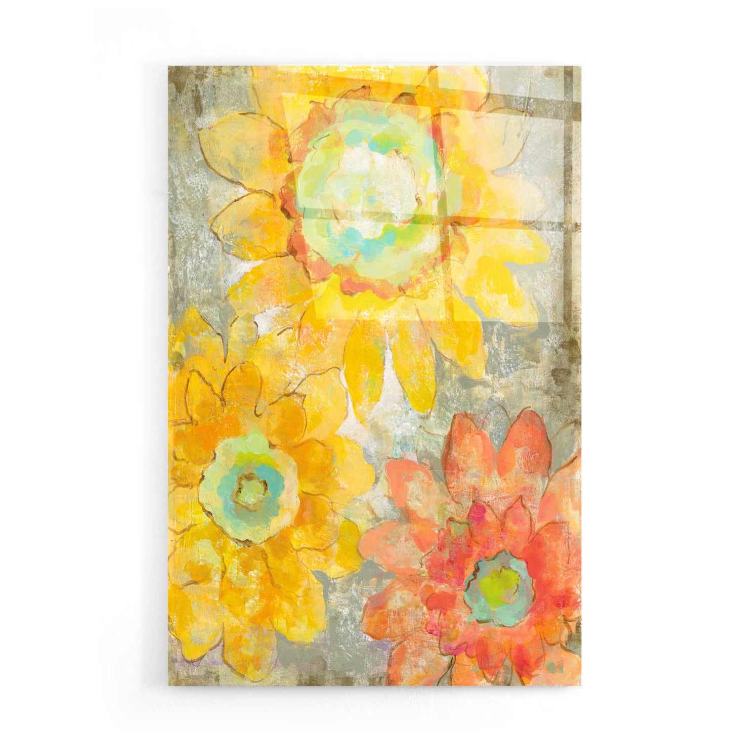 Epic Art 'Venezia Fiori I' by Silvia Vassileva, Acrylic Glass Wall Art,16x24