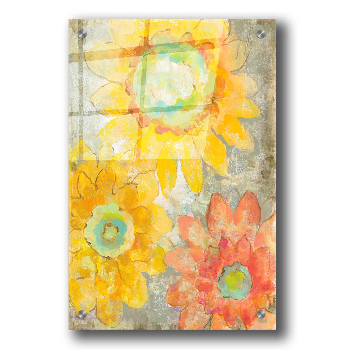 Epic Art 'Venezia Fiori I' by Silvia Vassileva, Acrylic Glass Wall Art,24x36