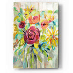 Epic Art 'Flower Still Life I' by Silvia Vassileva, Acrylic Glass Wall Art