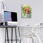 Epic Art 'Flower Still Life II' by Silvia Vassileva, Acrylic Glass Wall Art,12x16