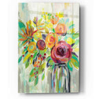 Epic Art 'Flower Still Life II' by Silvia Vassileva, Acrylic Glass Wall Art