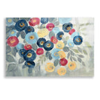 Epic Art 'Winter Flowers I' by Silvia Vassileva, Acrylic Glass Wall Art