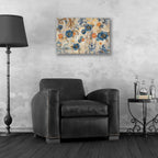 Epic Art 'Flowers and Fragments' by Silvia Vassileva, Acrylic Glass Wall Art,24x16