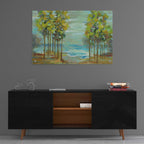 Epic Art 'Spring Trees' by Silvia Vassileva, Acrylic Glass Wall Art,36x24