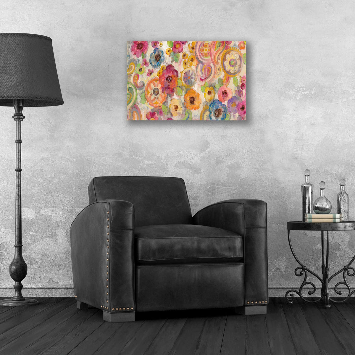 Epic Art 'Bohemian Summer I' by Silvia Vassileva, Acrylic Glass Wall Art,24x16