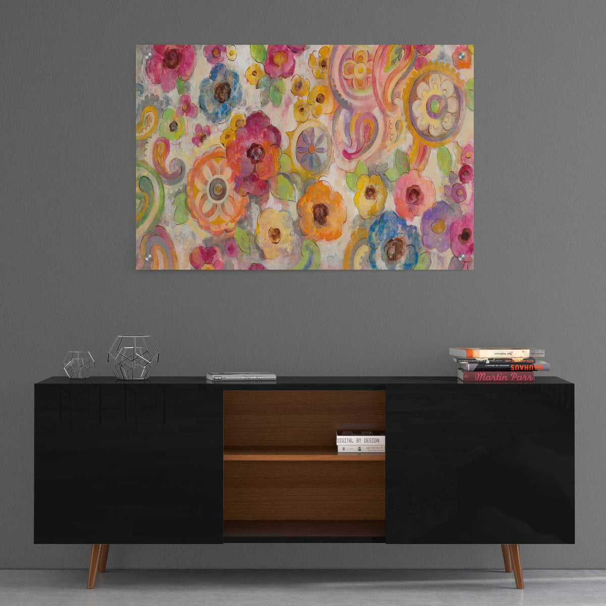 Epic Art 'Bohemian Summer I' by Silvia Vassileva, Acrylic Glass Wall Art,36x24