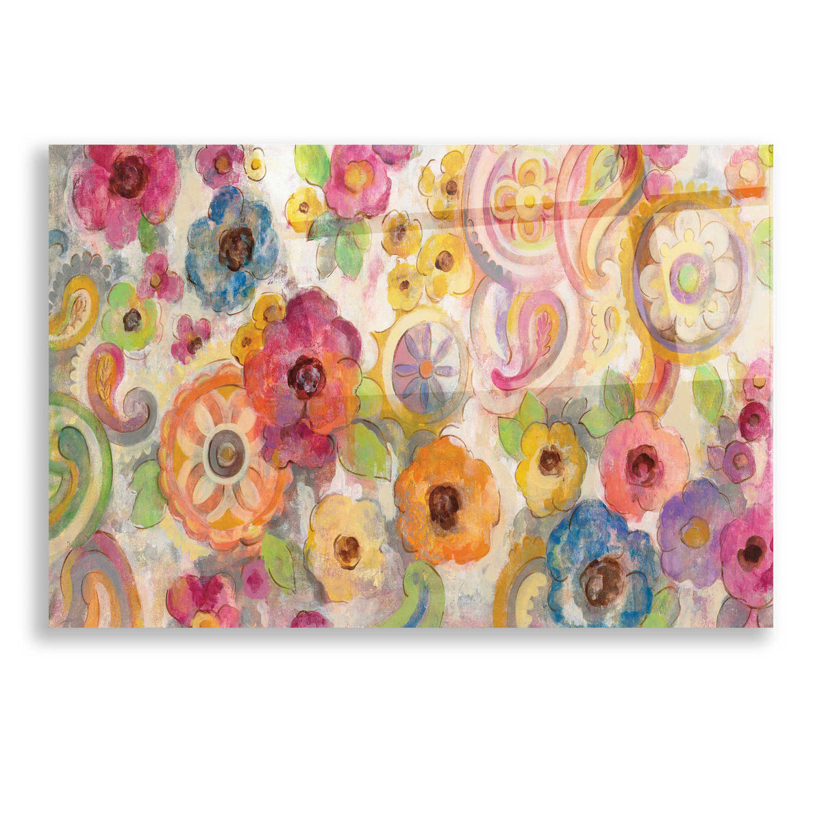 Epic Art 'Bohemian Summer I' by Silvia Vassileva, Acrylic Glass Wall Art