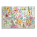 Epic Art 'Fog and Flowers I' by Silvia Vassileva, Acrylic Glass Wall Art