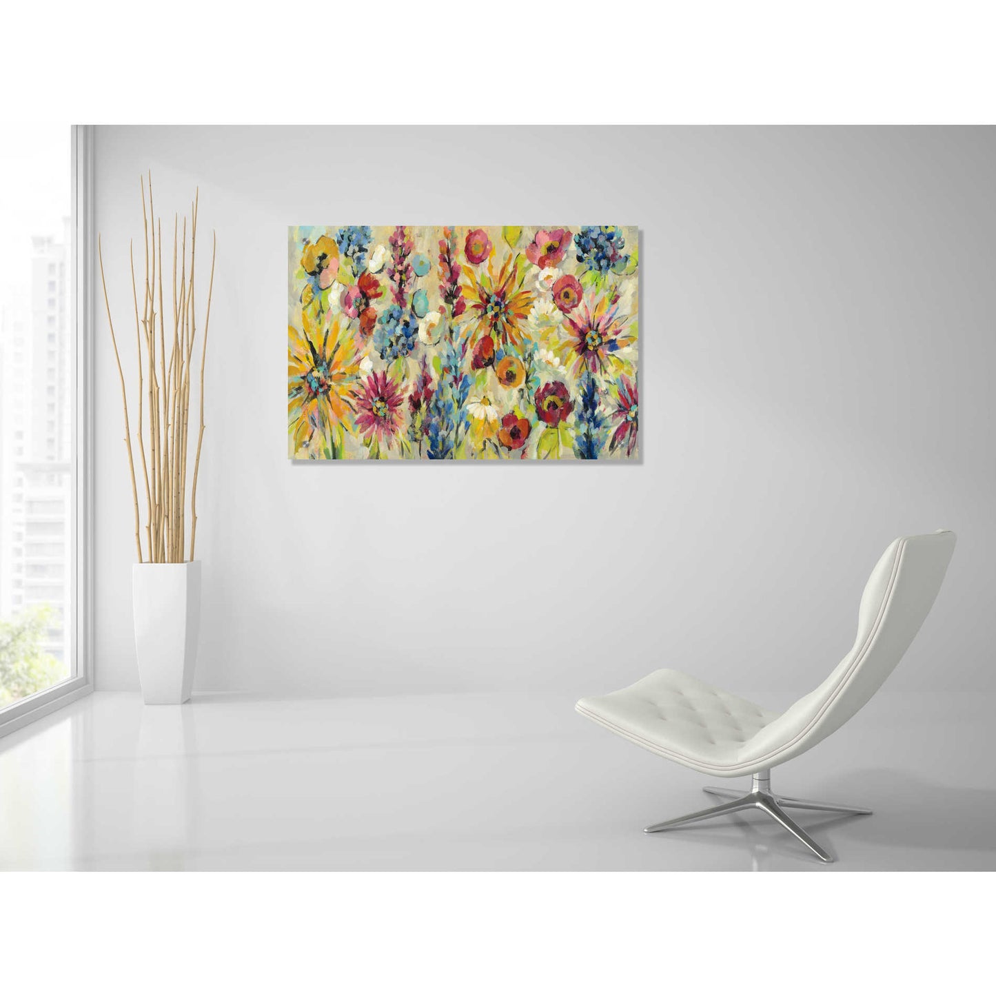 Epic Art 'May Garden' by Silvia Vassileva, Acrylic Glass Wall Art,36x24