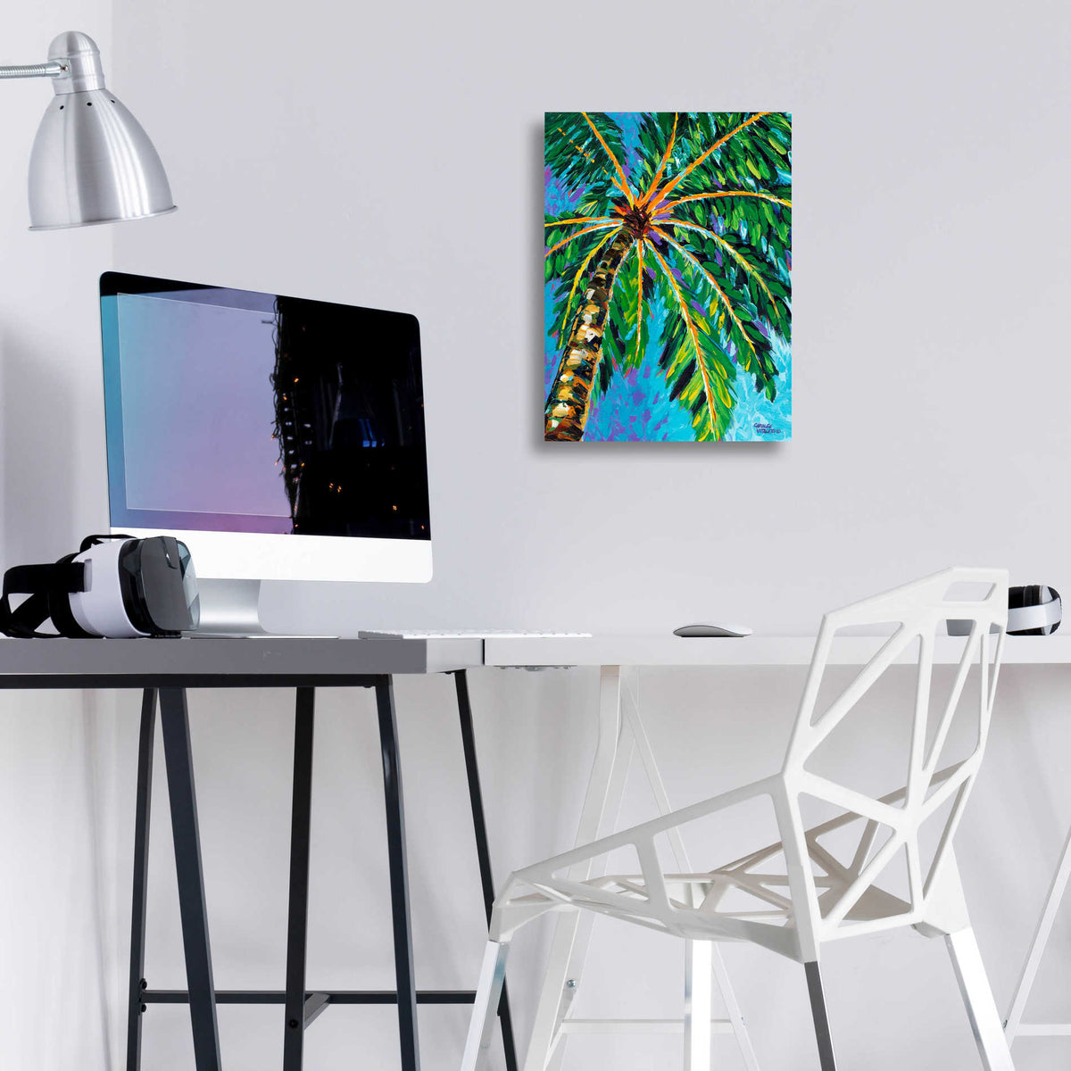 Epic Art 'Bouquet Celebration II' by Carolee Vitaletti, Acrylic Glass Wall Art,12x16