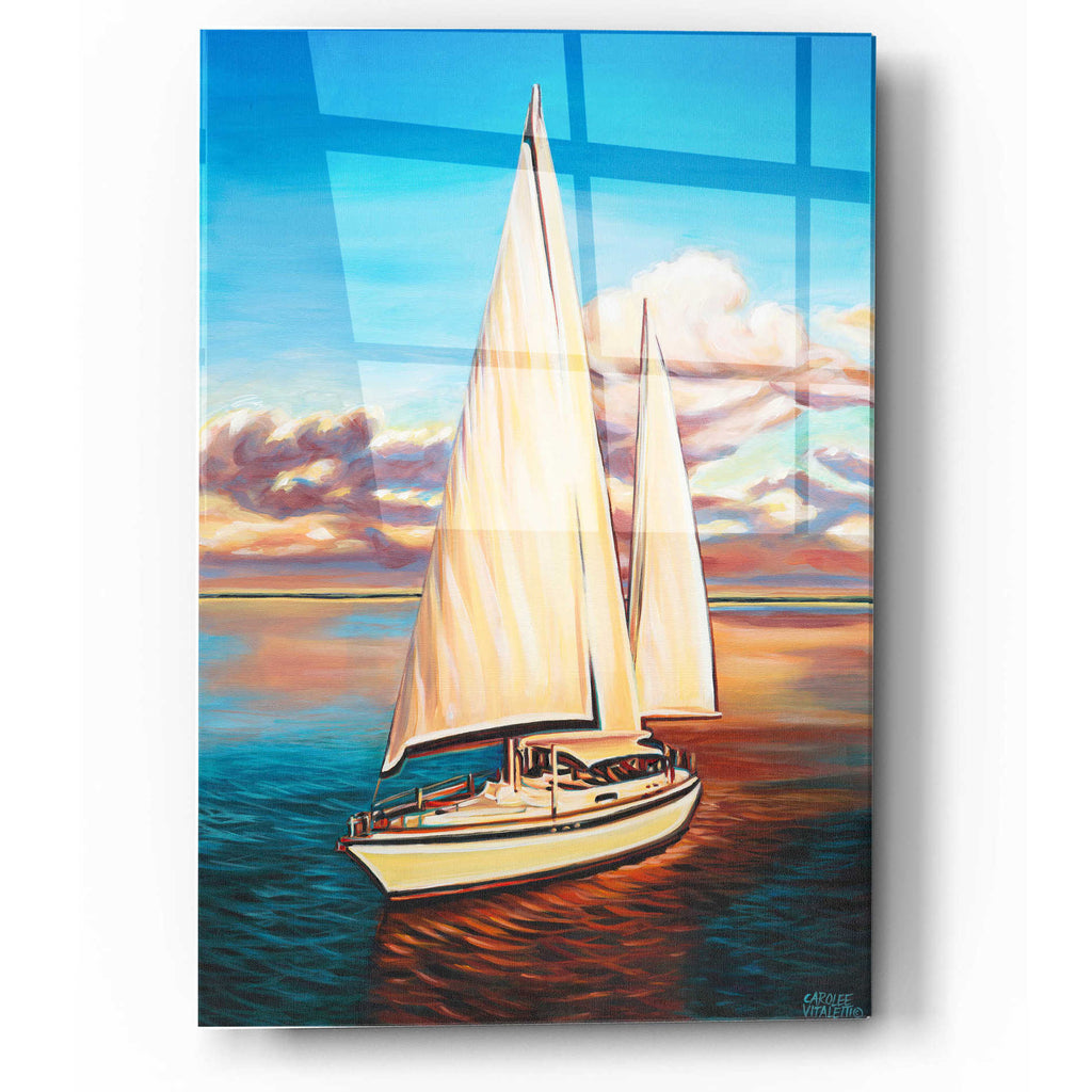 Epic Art 'Tuscan Veranda II' by Carolee Vitaletti, Acrylic Glass Wall Art