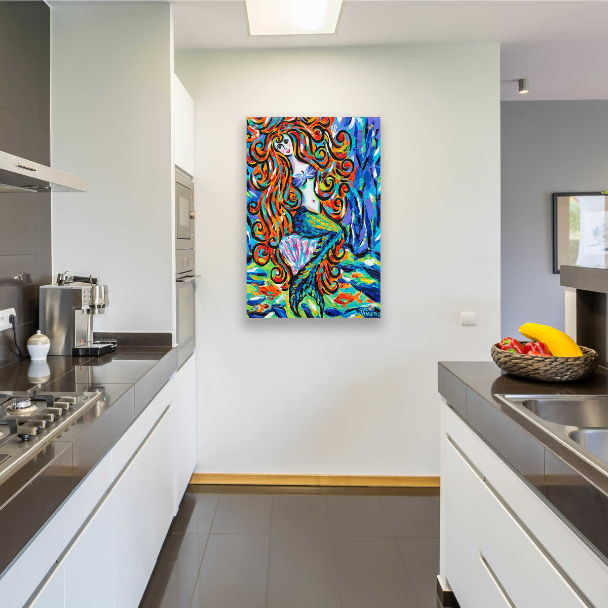Epic Art 'Sunset Cruise I' by Carolee Vitaletti, Acrylic Glass Wall Art,24x36