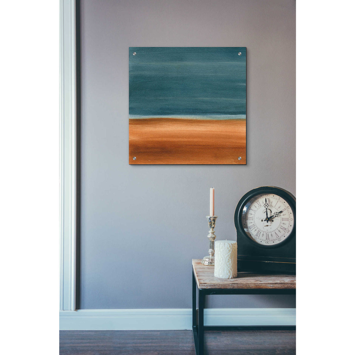 Epic Art 'Coastal Vista VII' by Ethan Harper, Acrylic Glass Wall Art,24x24
