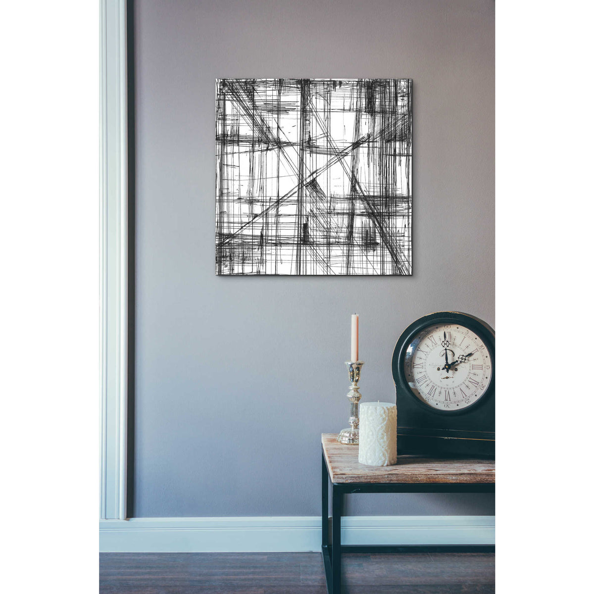 Epic Art 'Intersect II' by Ethan Harper, Acrylic Glass Wall Art,24x24