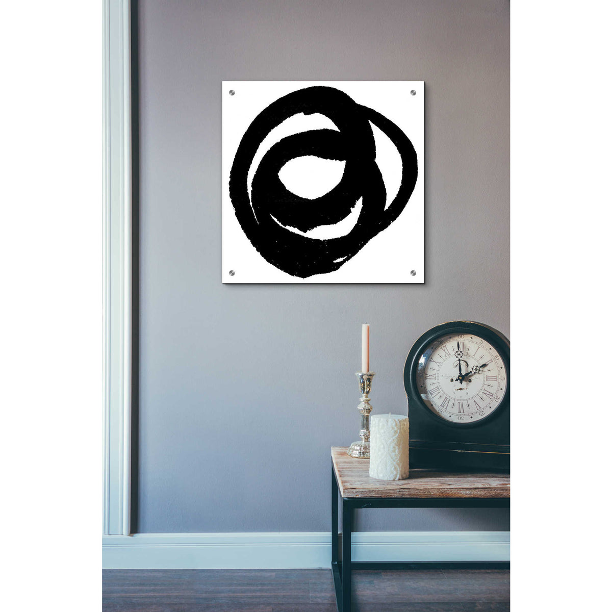 Epic Art 'Kinetic I' by Ethan Harper, Acrylic Glass Wall Art,24x24