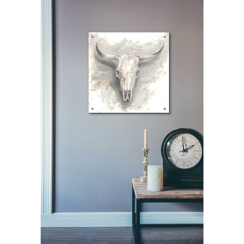 Epic Art 'Cattle Mount I' by Ethan Harper, Acrylic Glass Wall Art,24x24