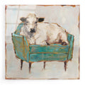 Epic Art 'Moo-ving In I' by Ethan Harper, Acrylic Glass Wall Art