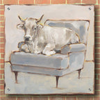Epic Art 'Moo-ving In III' by Ethan Harper, Acrylic Glass Wall Art,36x36