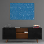 Epic Art 'Dog Breeds Infograph' by Ethan Harper, Acrylic Glass Wall Art,36x24