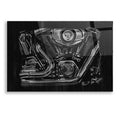Epic Art 'Polished Chrome II' by Ethan Harper, Acrylic Glass Wall Art