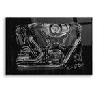 Epic Art 'Polished Chrome II' by Ethan Harper, Acrylic Glass Wall Art