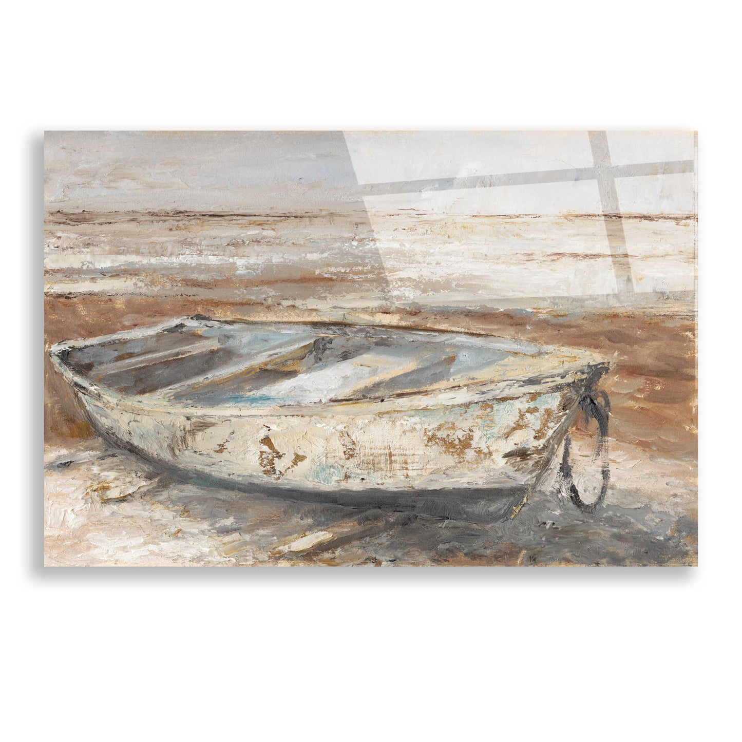 Epic Art 'Weathered Rowboat I' by Ethan Harper, Acrylic Glass Wall Art,24x16