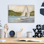 Epic Art 'Off the Coast II' by Ethan Harper, Acrylic Glass Wall Art,16x12