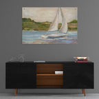 Epic Art 'Off the Coast II' by Ethan Harper, Acrylic Glass Wall Art,36x24