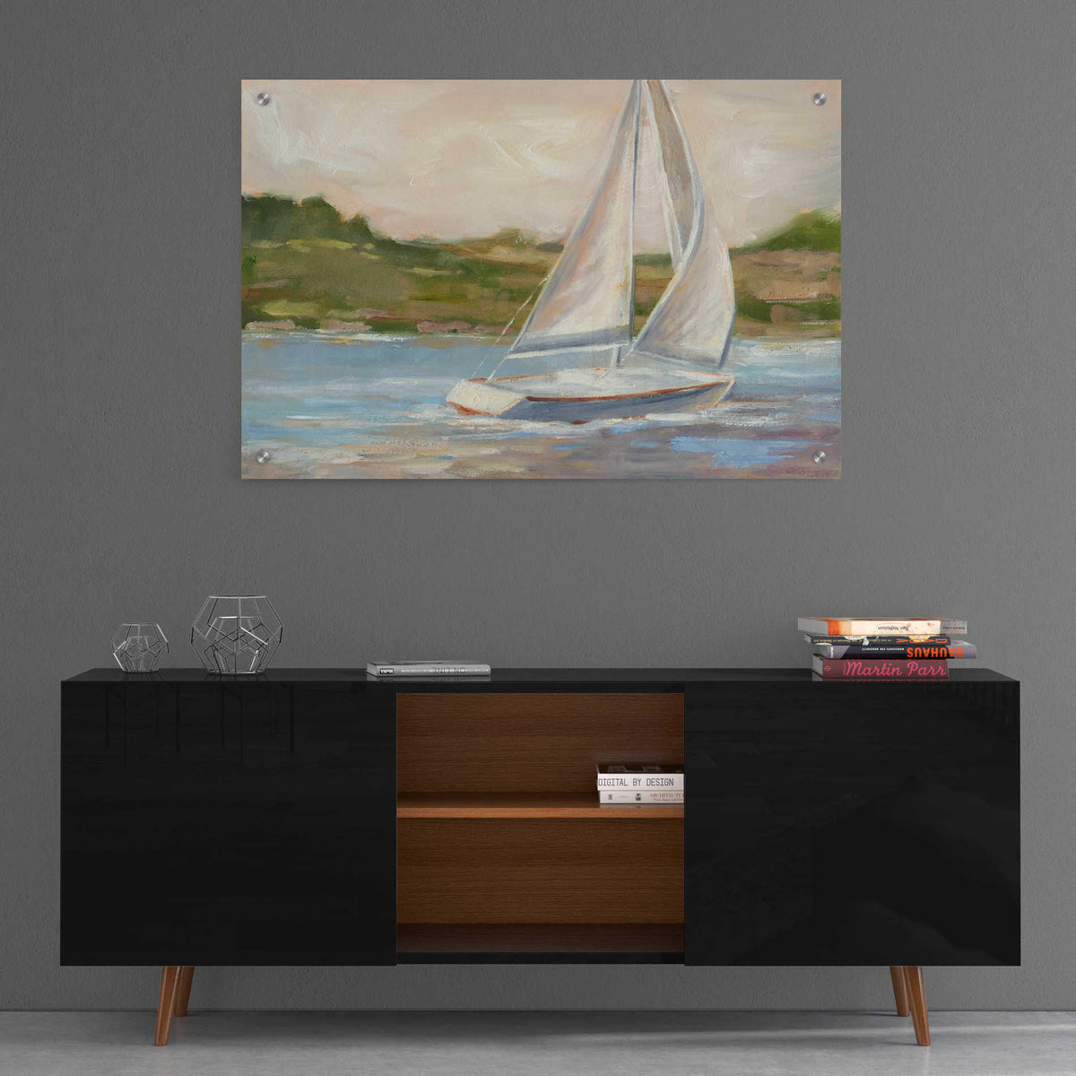 Epic Art 'Off the Coast II' by Ethan Harper, Acrylic Glass Wall Art,36x24