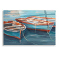 Epic Art 'Tethered Row Boats II' by Ethan Harper, Acrylic Glass Wall Art