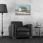 Epic Art 'Plein Air Barn II' by Ethan Harper, Acrylic Glass Wall Art,24x16