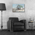 Epic Art 'Plein Air Barn I' by Ethan Harper, Acrylic Glass Wall Art,24x16