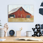 Epic Art 'Rustic Red Barn I' by Ethan Harper, Acrylic Glass Wall Art,16x12