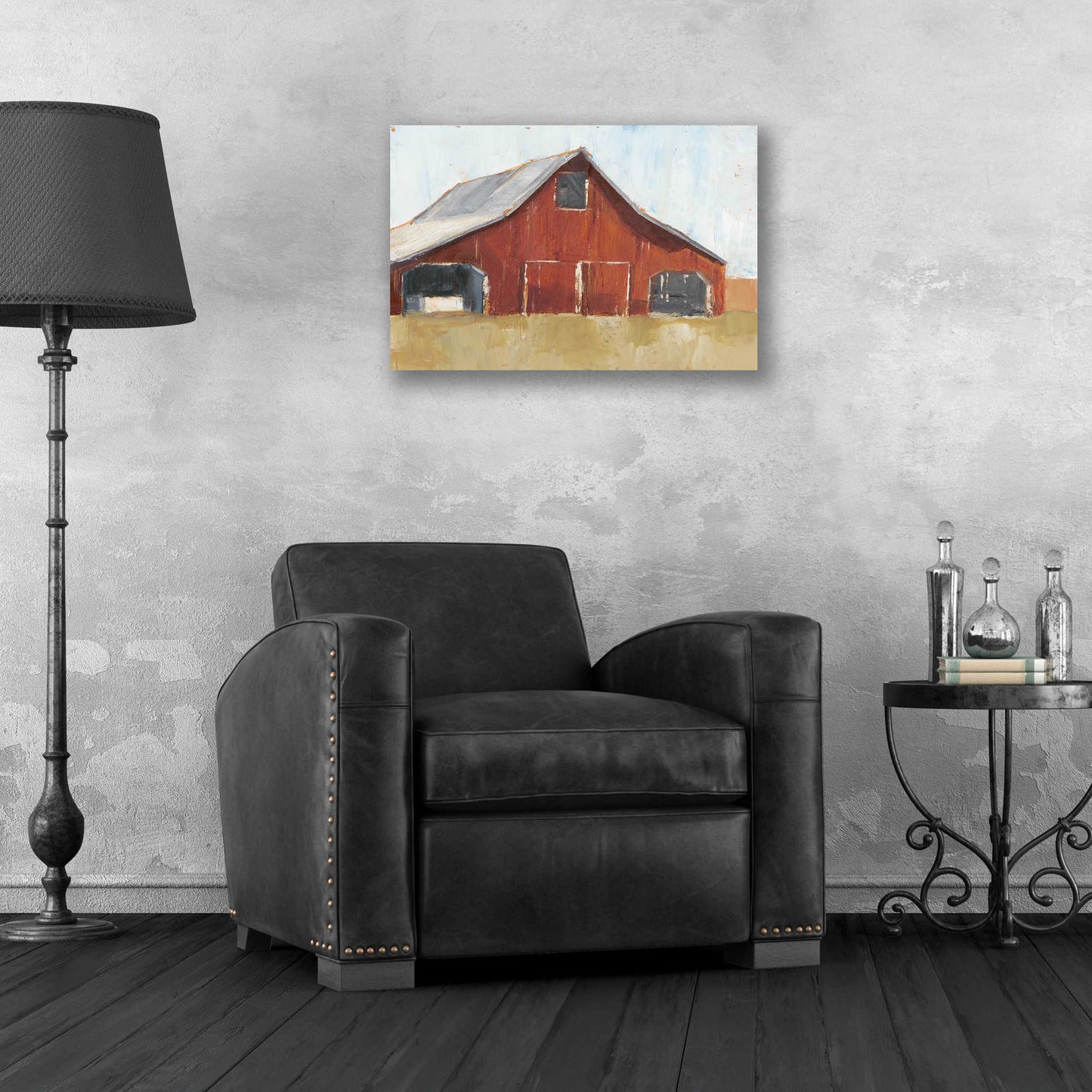 Epic Art 'Rustic Red Barn I' by Ethan Harper, Acrylic Glass Wall Art,24x16