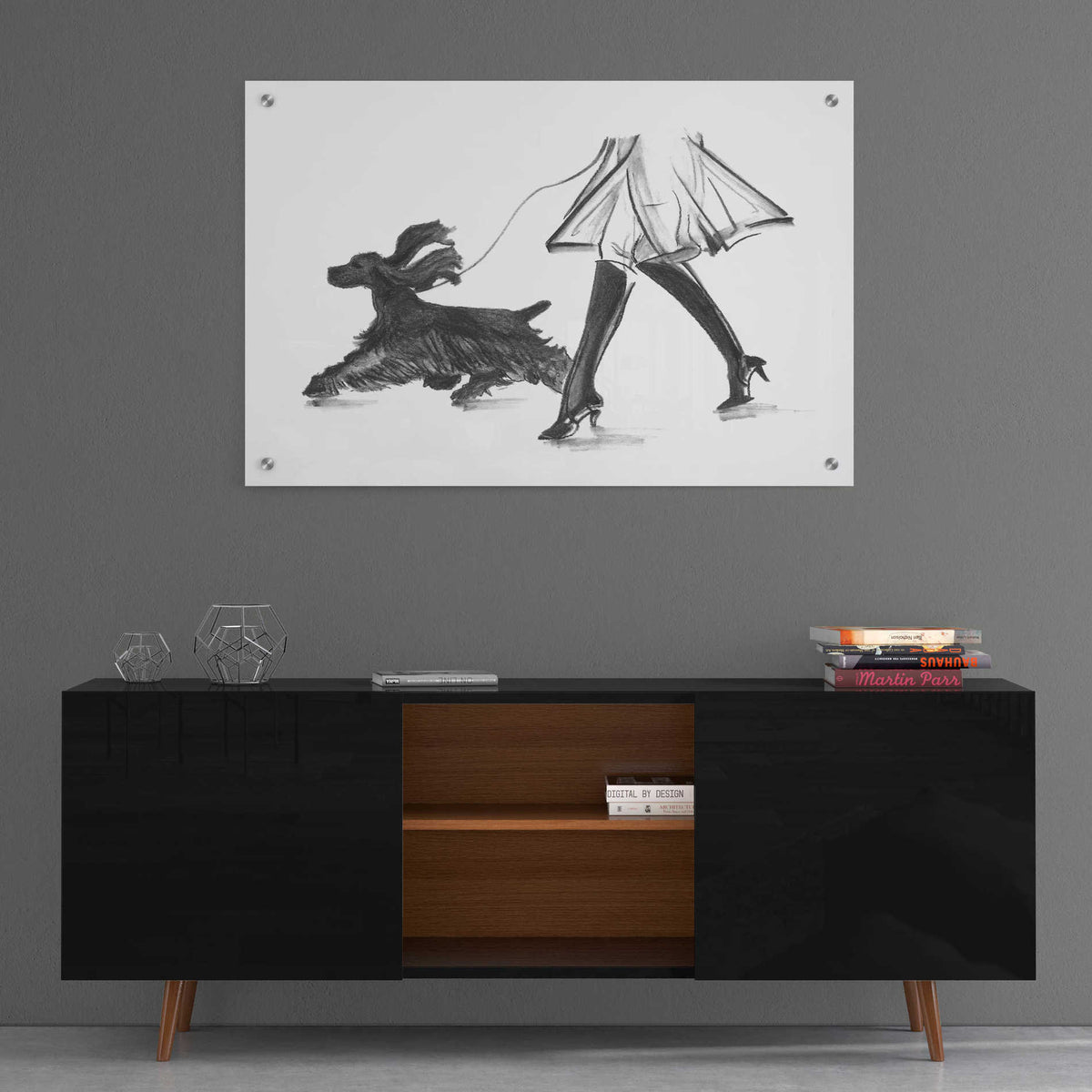 Epic Art 'Perfect Companion I' by Ethan Harper, Acrylic Glass Wall Art,36x24
