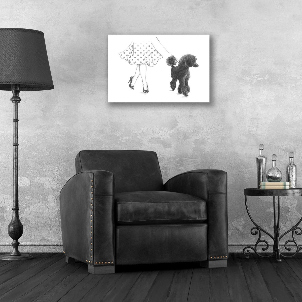 Epic Art 'Perfect Companion III' by Ethan Harper, Acrylic Glass Wall Art,24x16